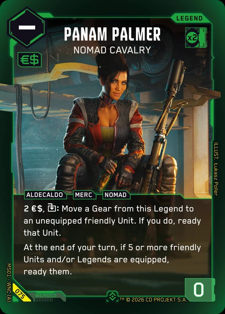 Panam Palmer — Nomad Cavalry