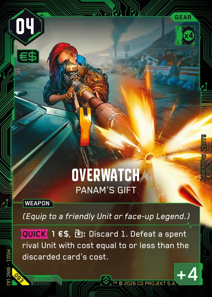 Overwatch — Panam's Gift