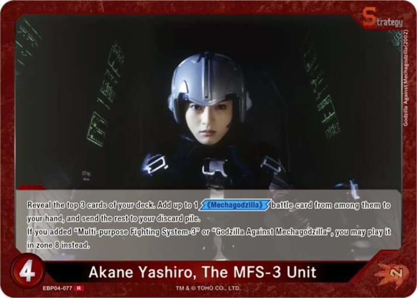 Akane Yashiro, The MFS-3 Unit
