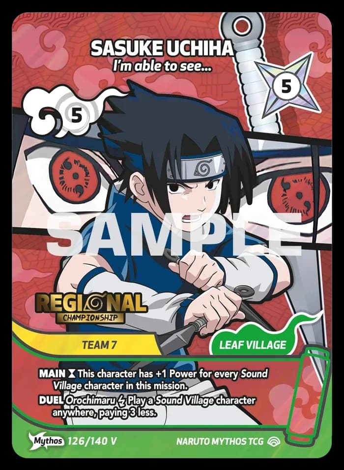 Sasuke Uchiha (Mythos V2, Regional Championship)