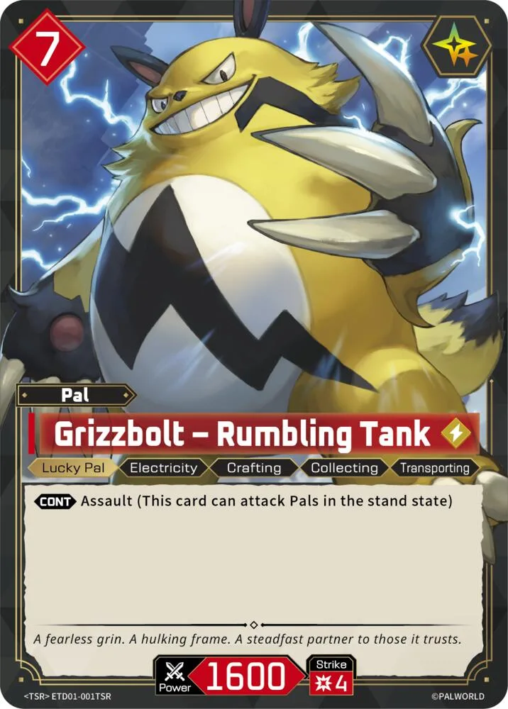 Grizzbolt - Rumbling Tank (TSR)