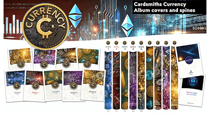 Preview of the printable Cardsmiths binder covers and spines
