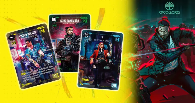 Cyberpunk TCG Box Toppers