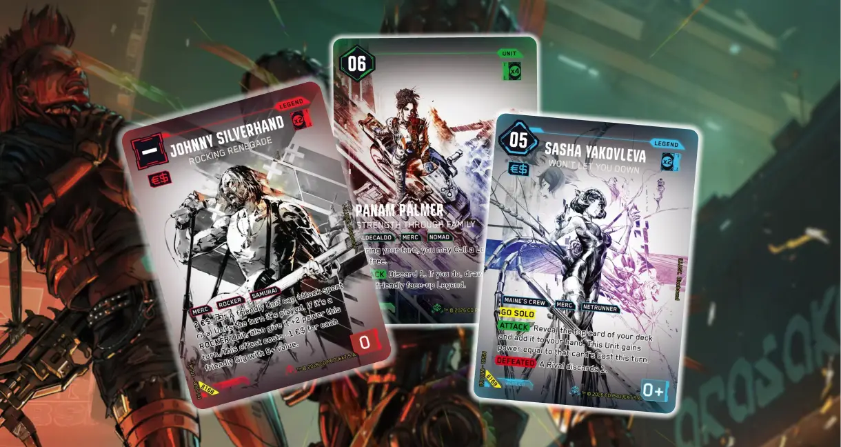 The most expensive Cyberpunk TCG cards