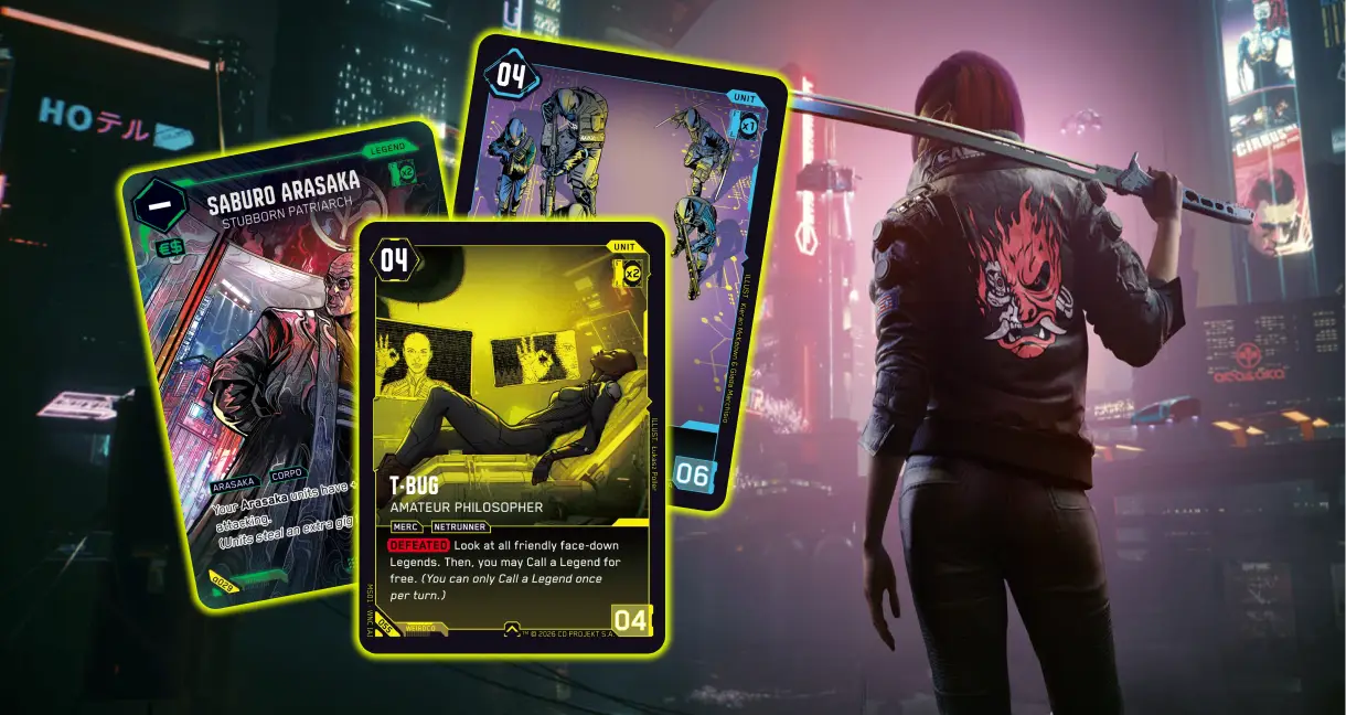 Cyberpunk TCG collector's guide