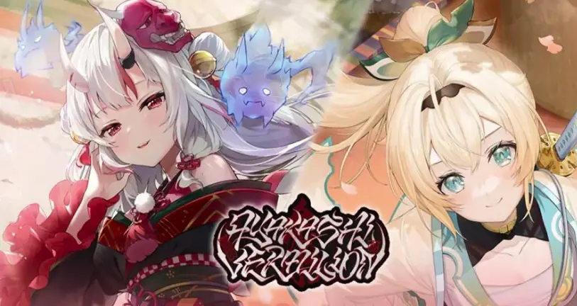 Ayakashi Vermilion booster pack cards
