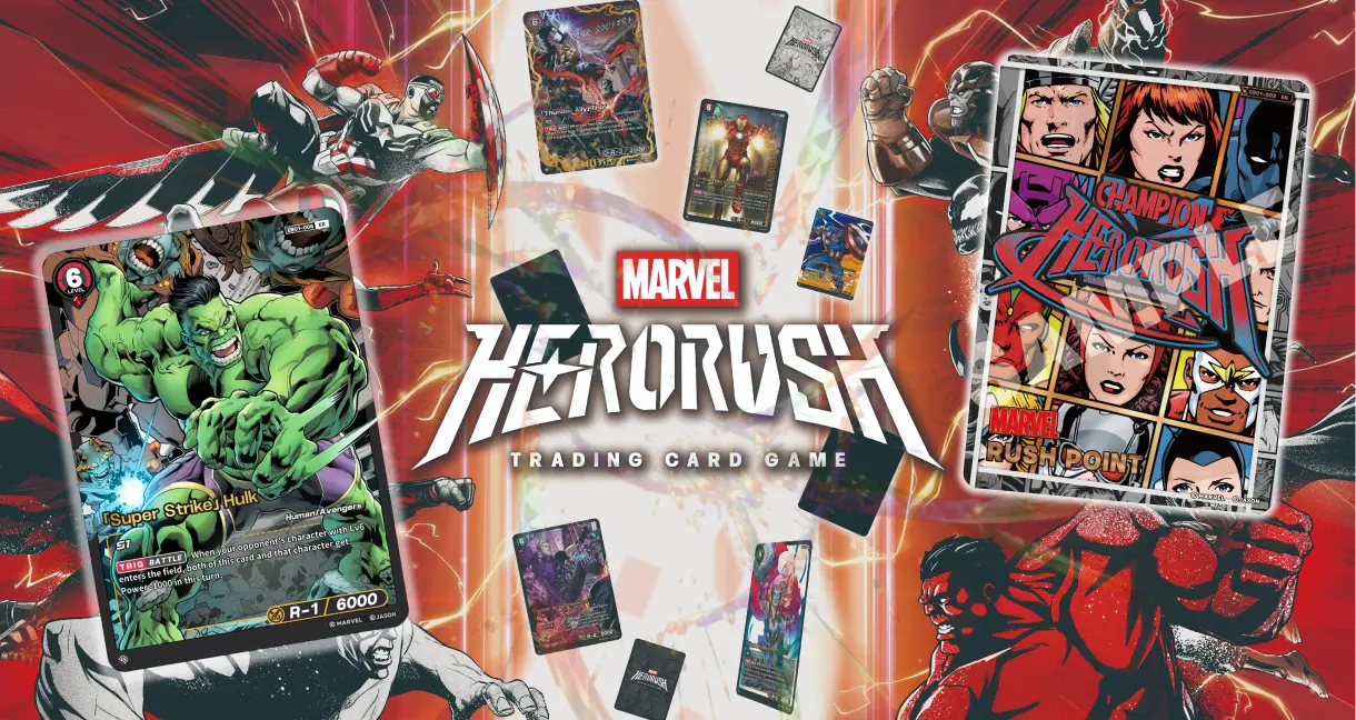 Marvel Hero Rush trading cards