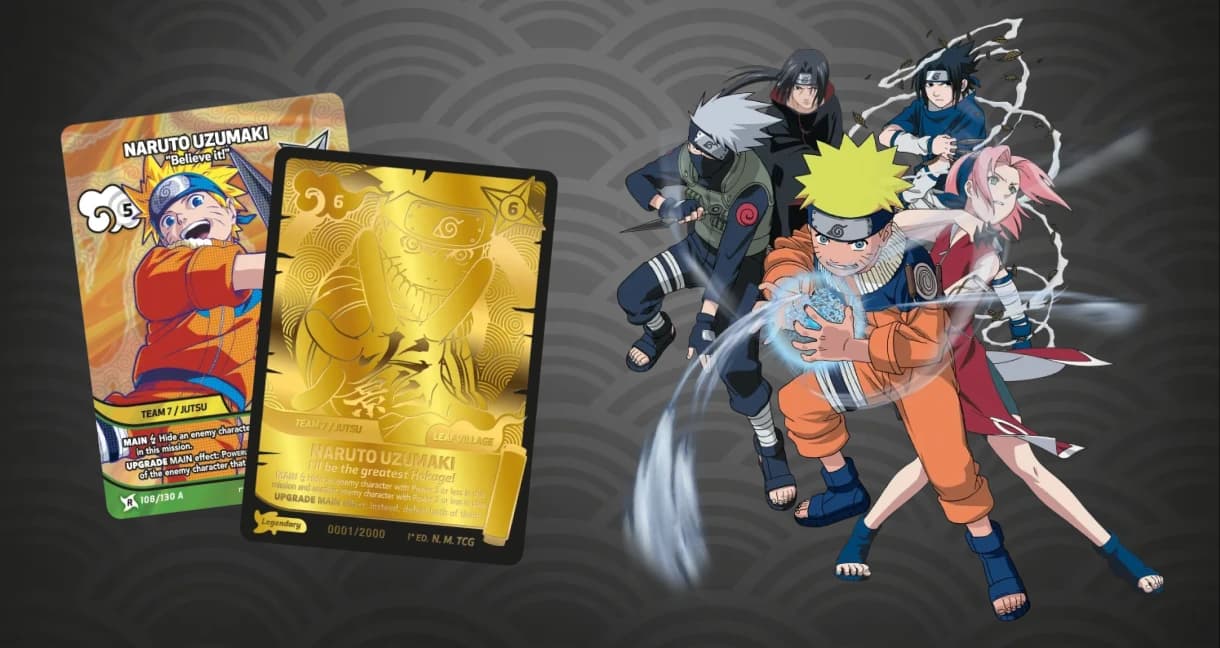 NARUTO Mythos TCG trading cards