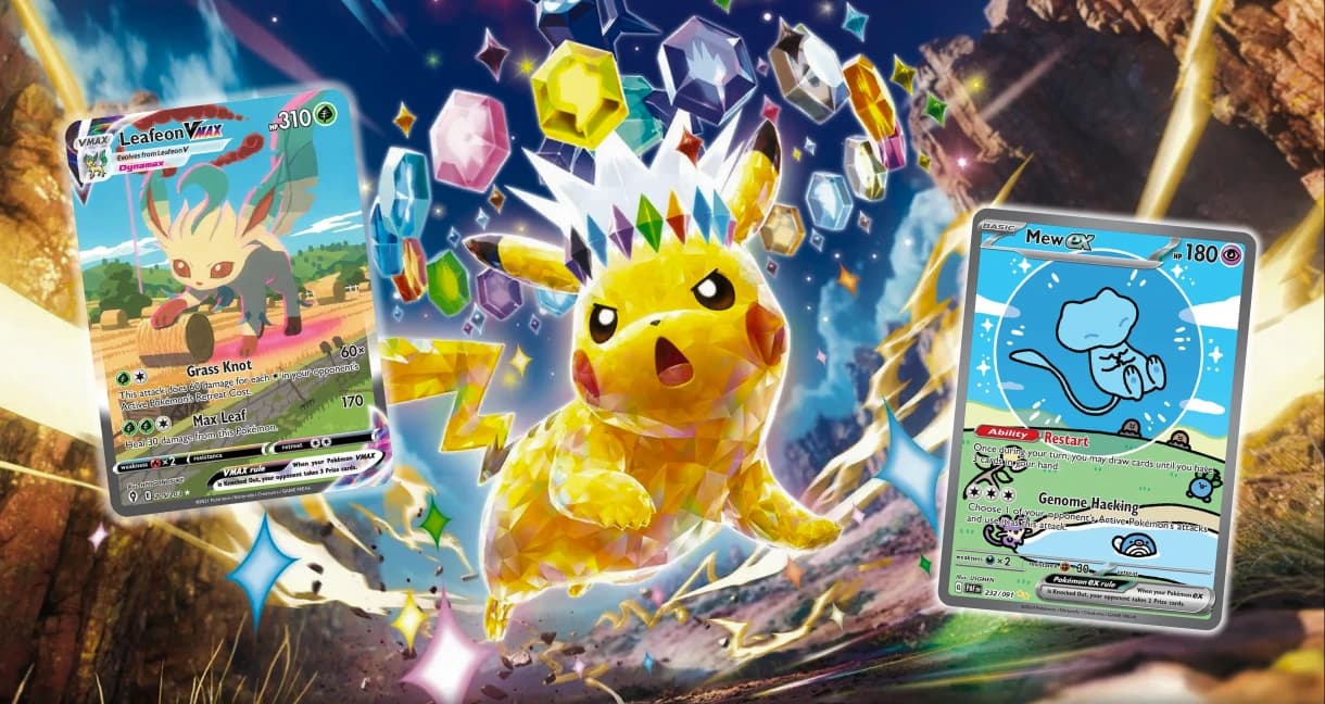 Pokémon TCG cards from Base Set to Mega Evolution