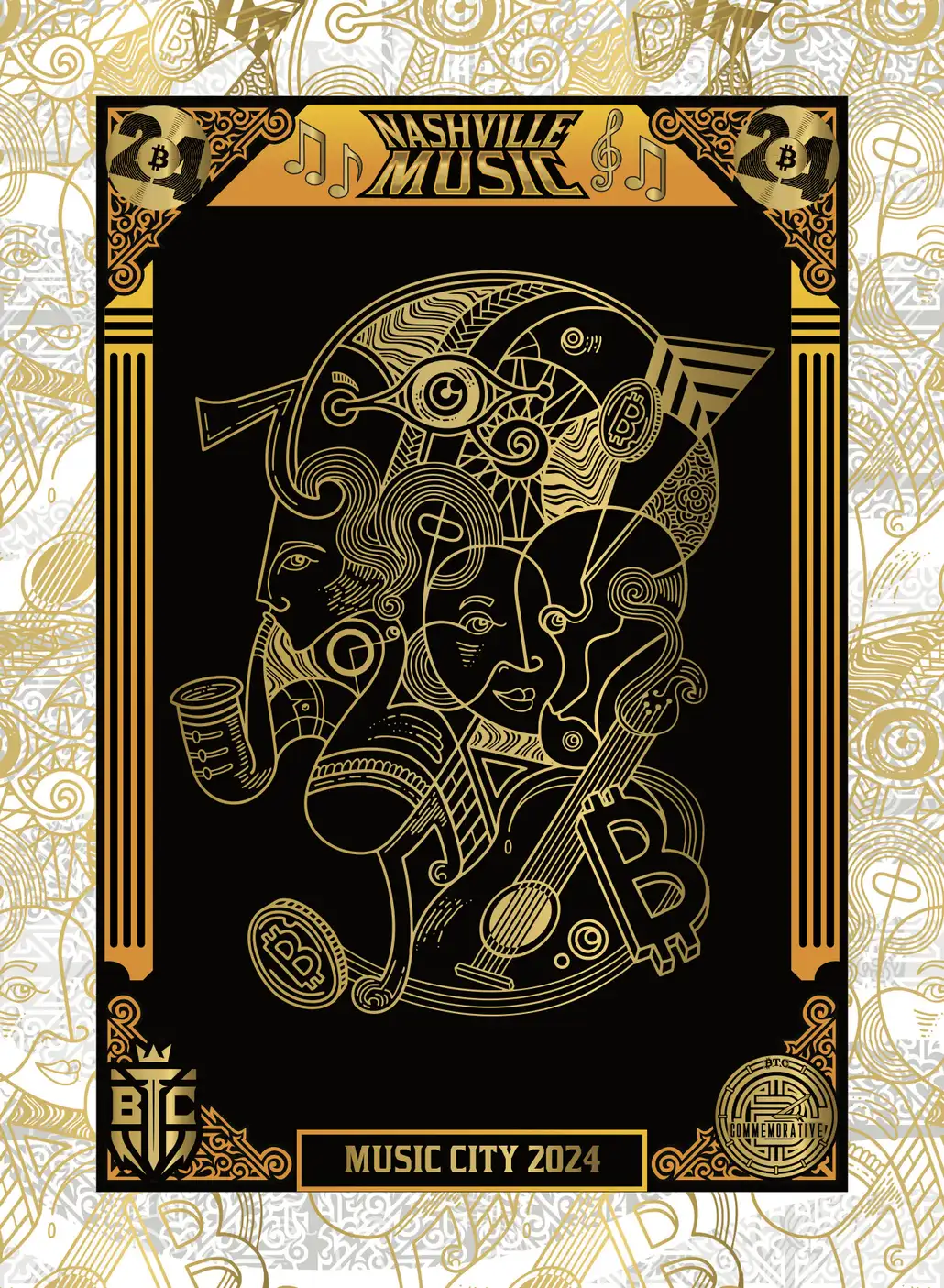 Music City 2024 card front