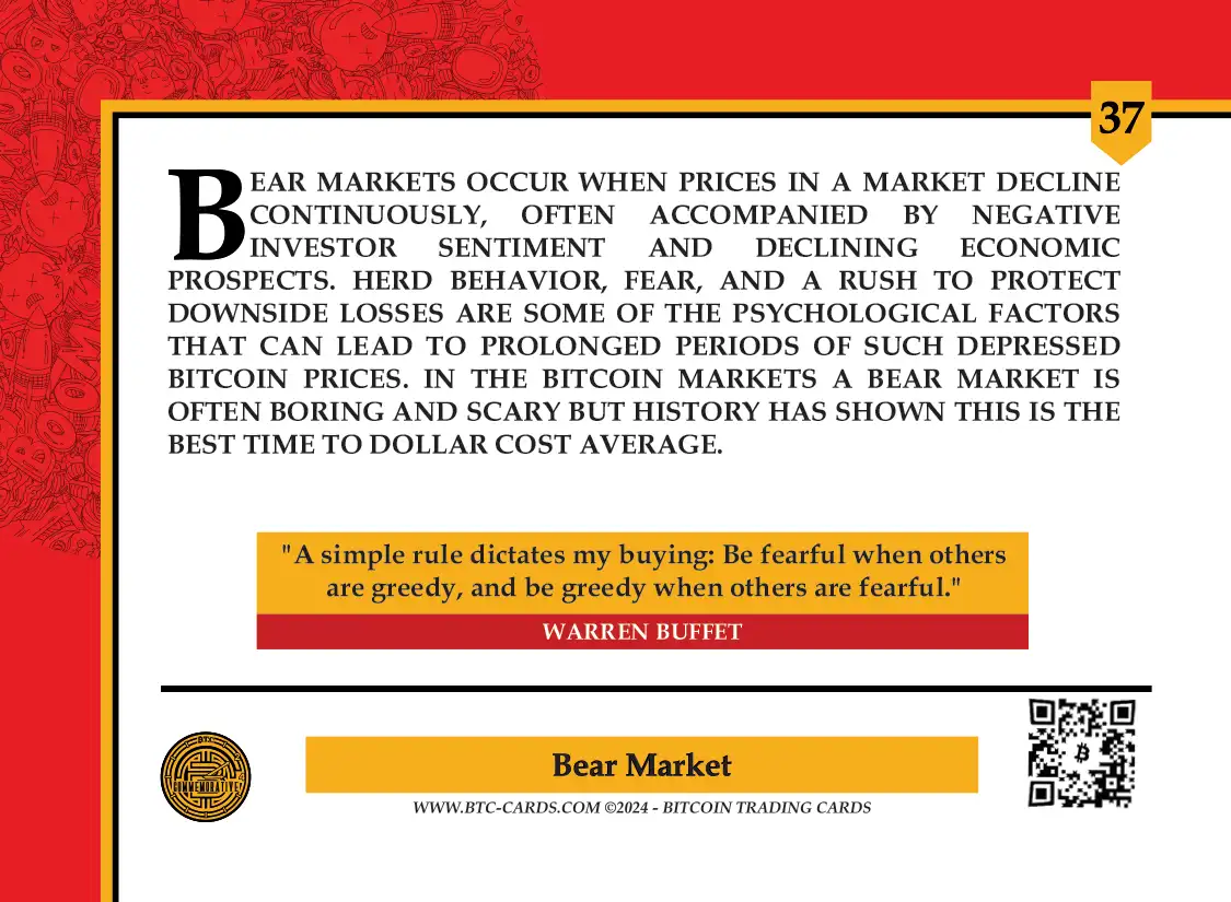 Bear Market (Base) card back