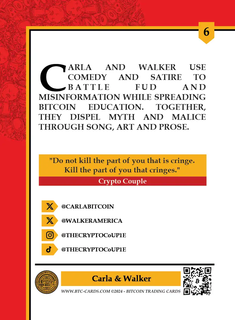 Carla & Walker (Base) card back