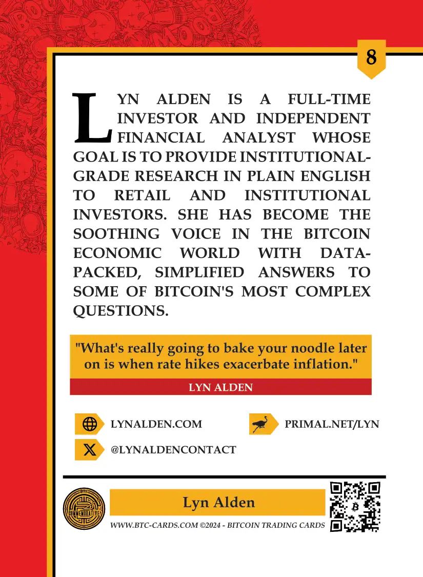 Lyn Alden (Base) card back