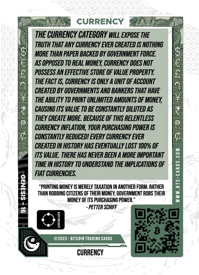 Currency (Base) card back