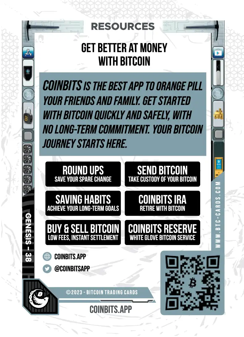 Coinbits.App (Base) card back