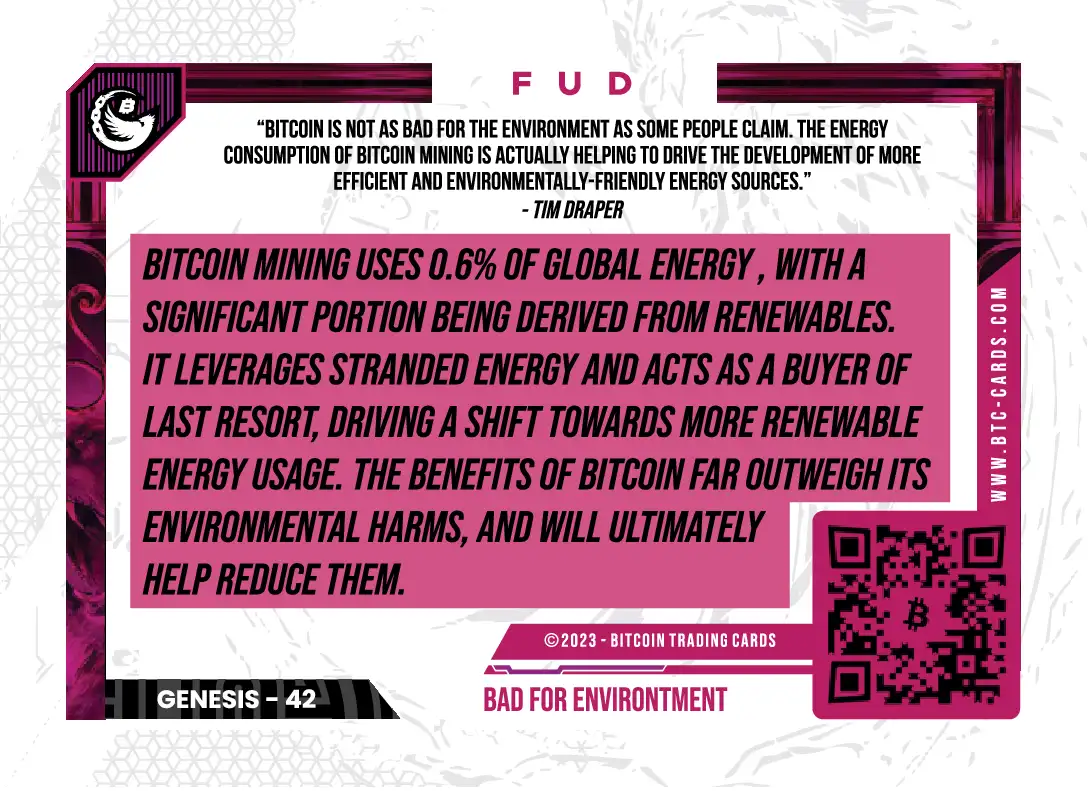 Bad For Environment (Base) card back