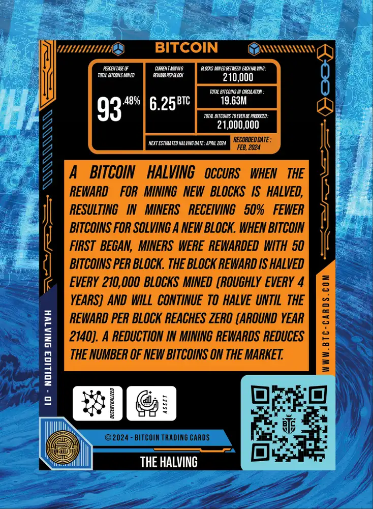 The Halving (Base) card back