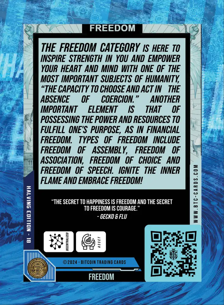 Freedom (Base) card back
