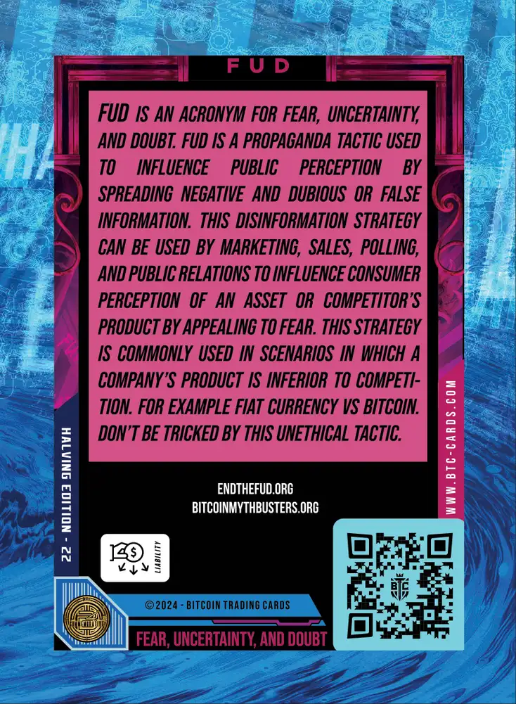 FUD (Base) card back