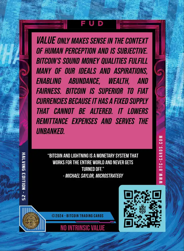 No Intrinsic Value (Base) card back
