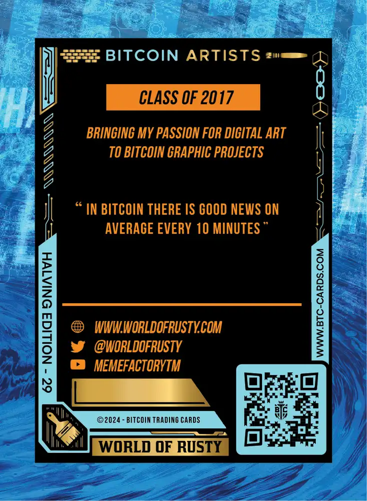 World of Rusty (Base) card back