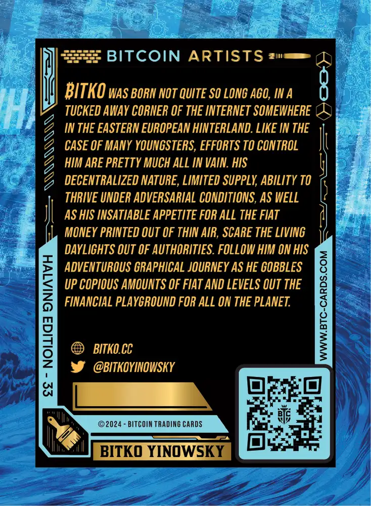 Bitko Yinowsky (Base) card back