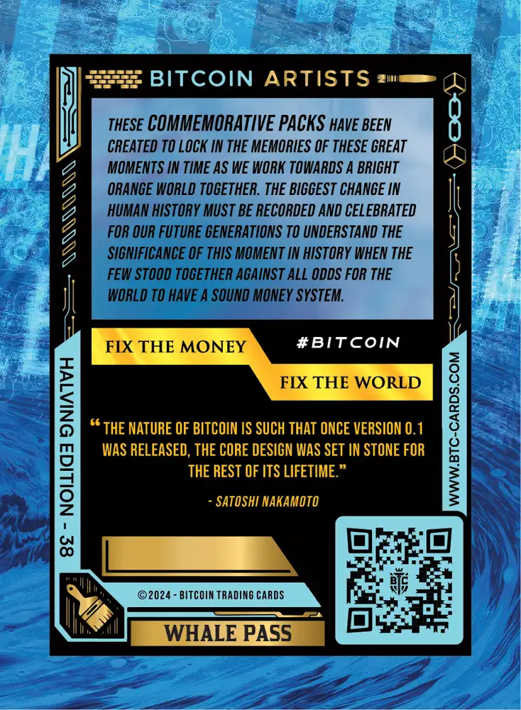 Miami Whale (Base) card back