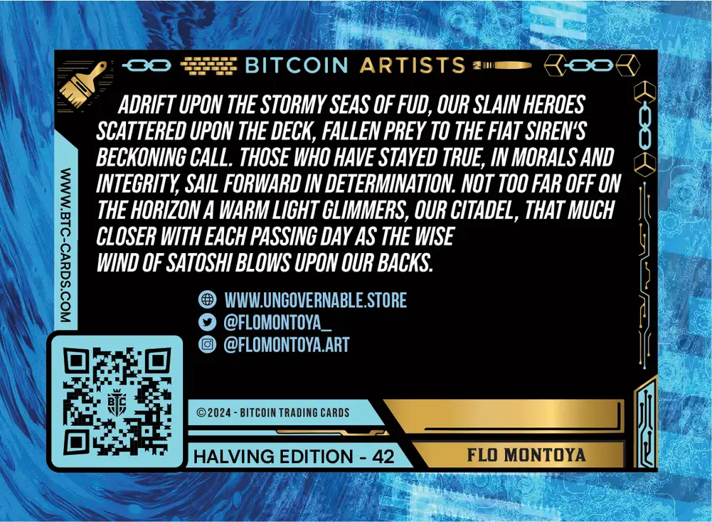 Bitcoin Is Hope (Base) card back