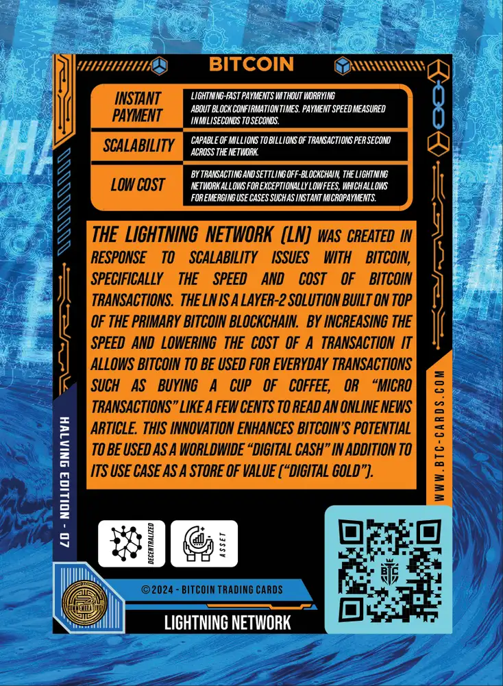 Lightning Network (Base) card back