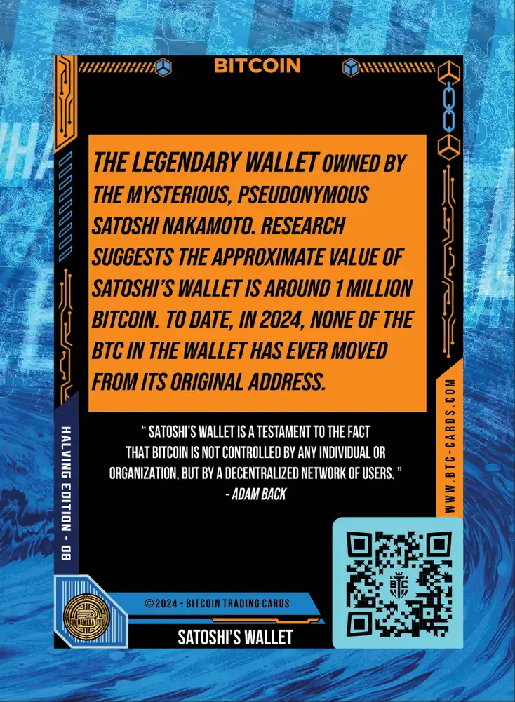 Satoshi's Wallet (Base) card back