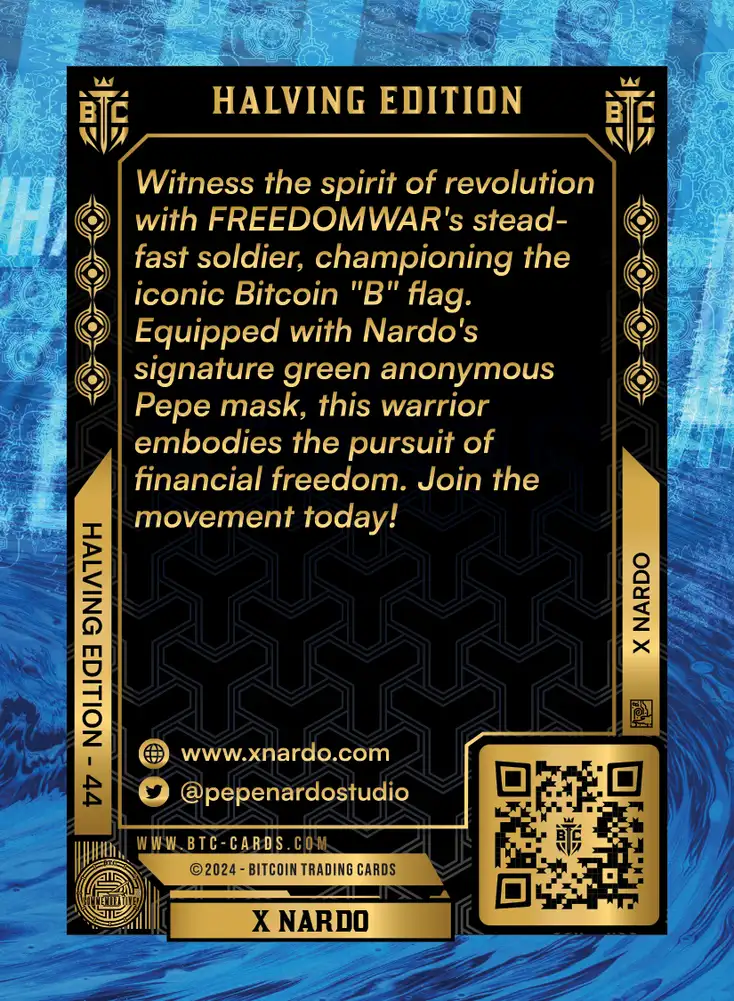 FreedomWar (/100) card back