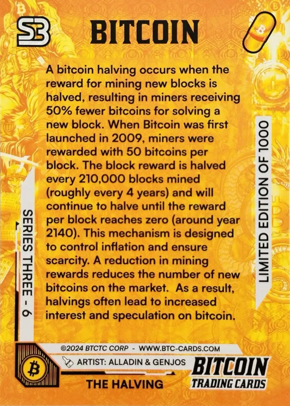 The Halving (Base) card back