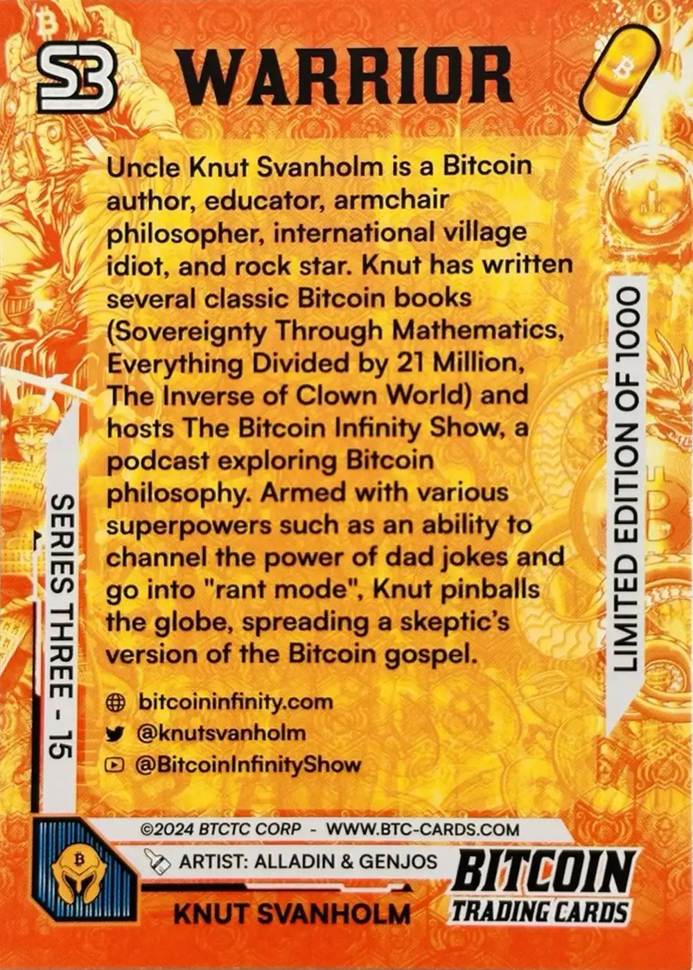 Knut Svanholm (Base) card back