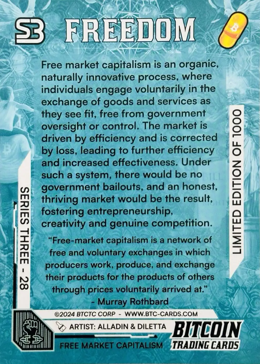 Free Market Capitalism (Base) card back