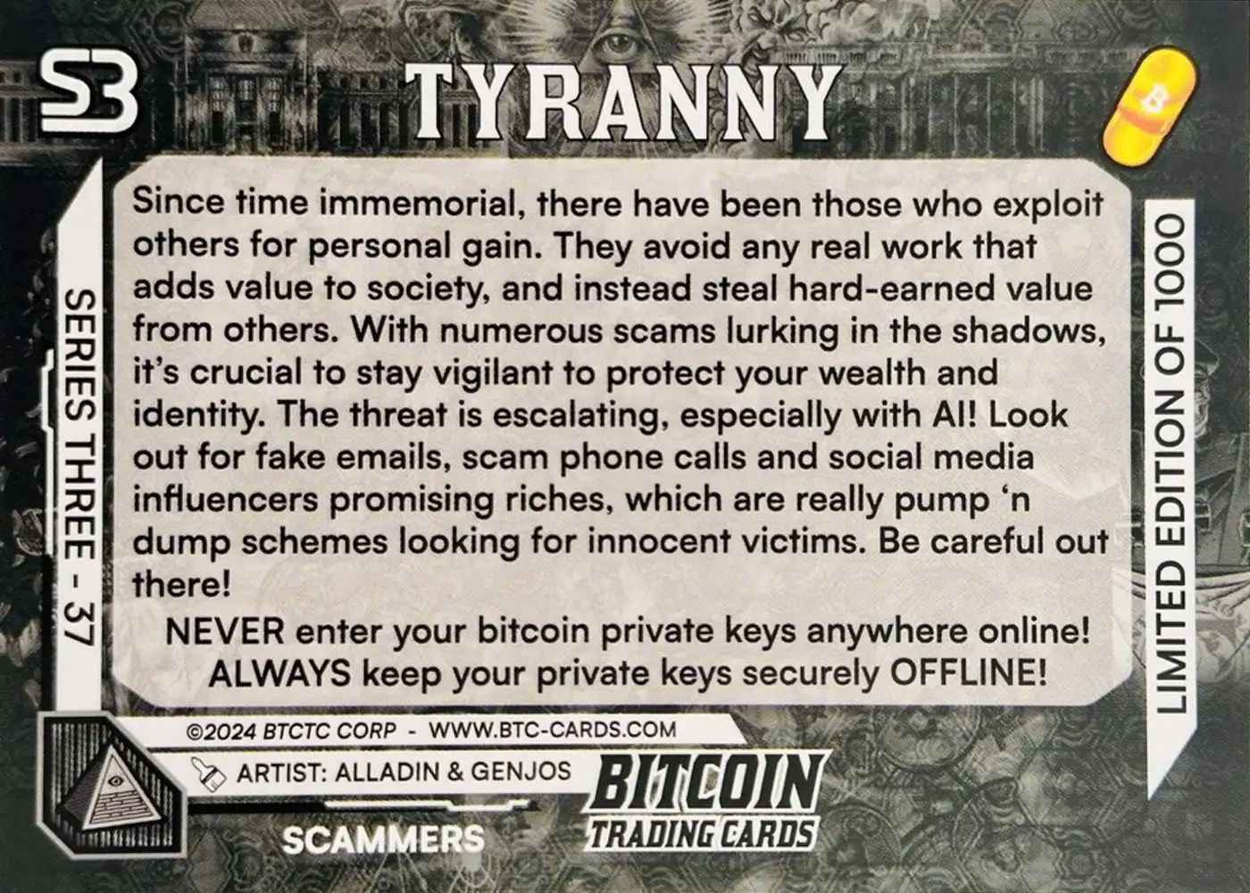 Scammers (Base) card back