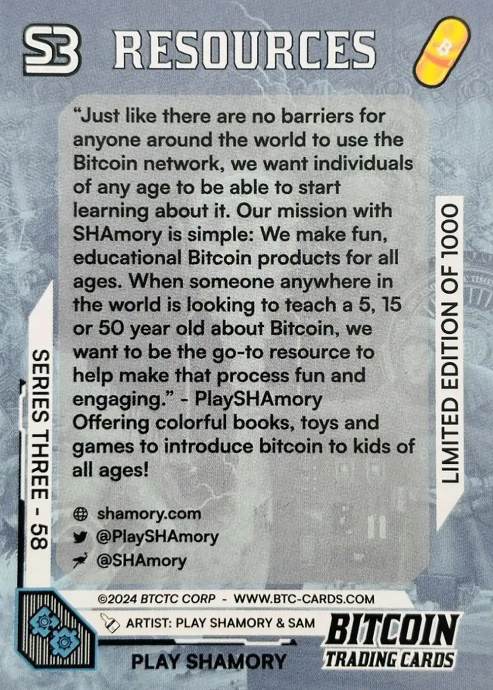 Play Shamory (Base) card back