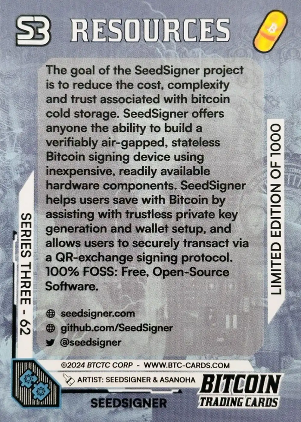 Seedsigner (Base) card back