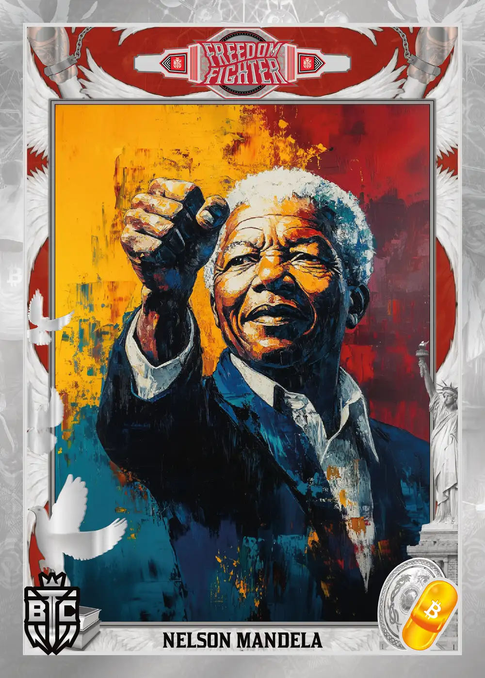 Nelson Mandela (Silver) thumbnail