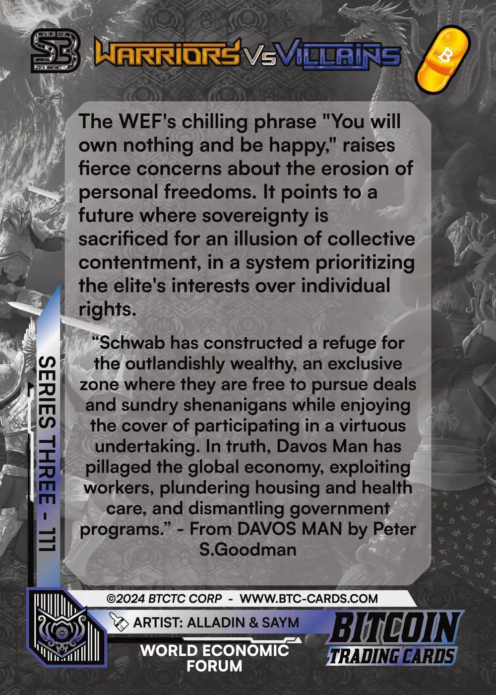 WEF (/500) card back