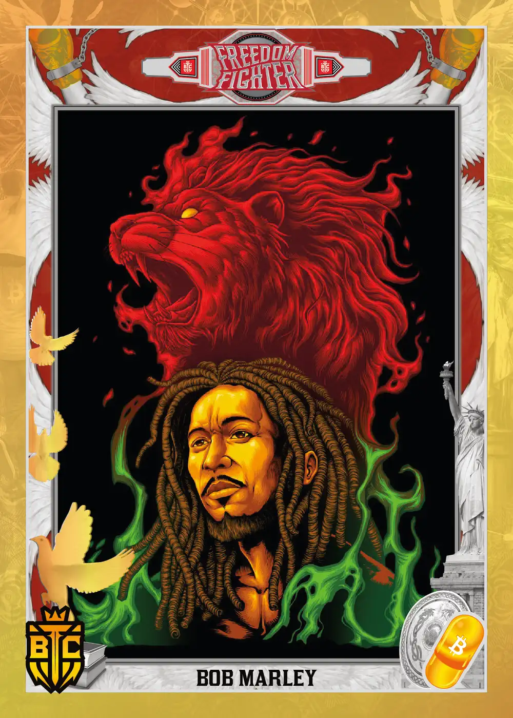 Bob Marley (Orange) thumbnail
