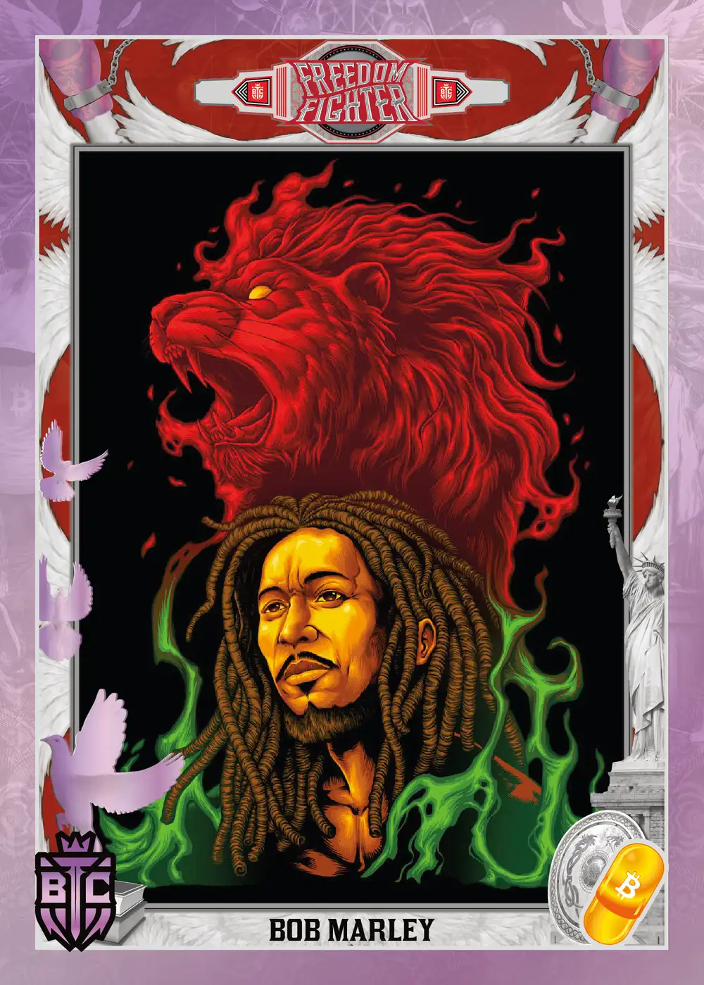 Bob Marley (Purple) thumbnail