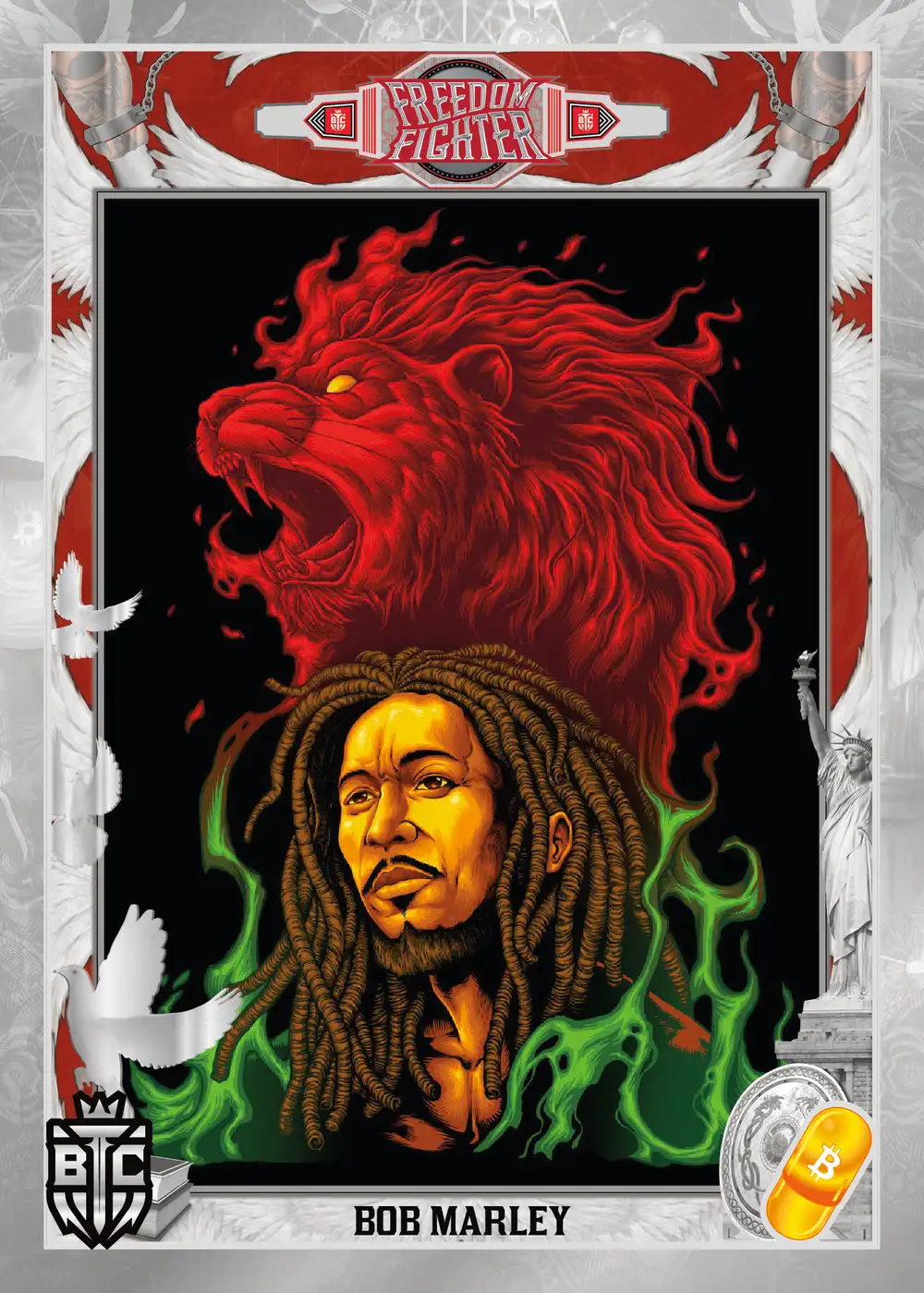 Bob Marley (Silver) thumbnail