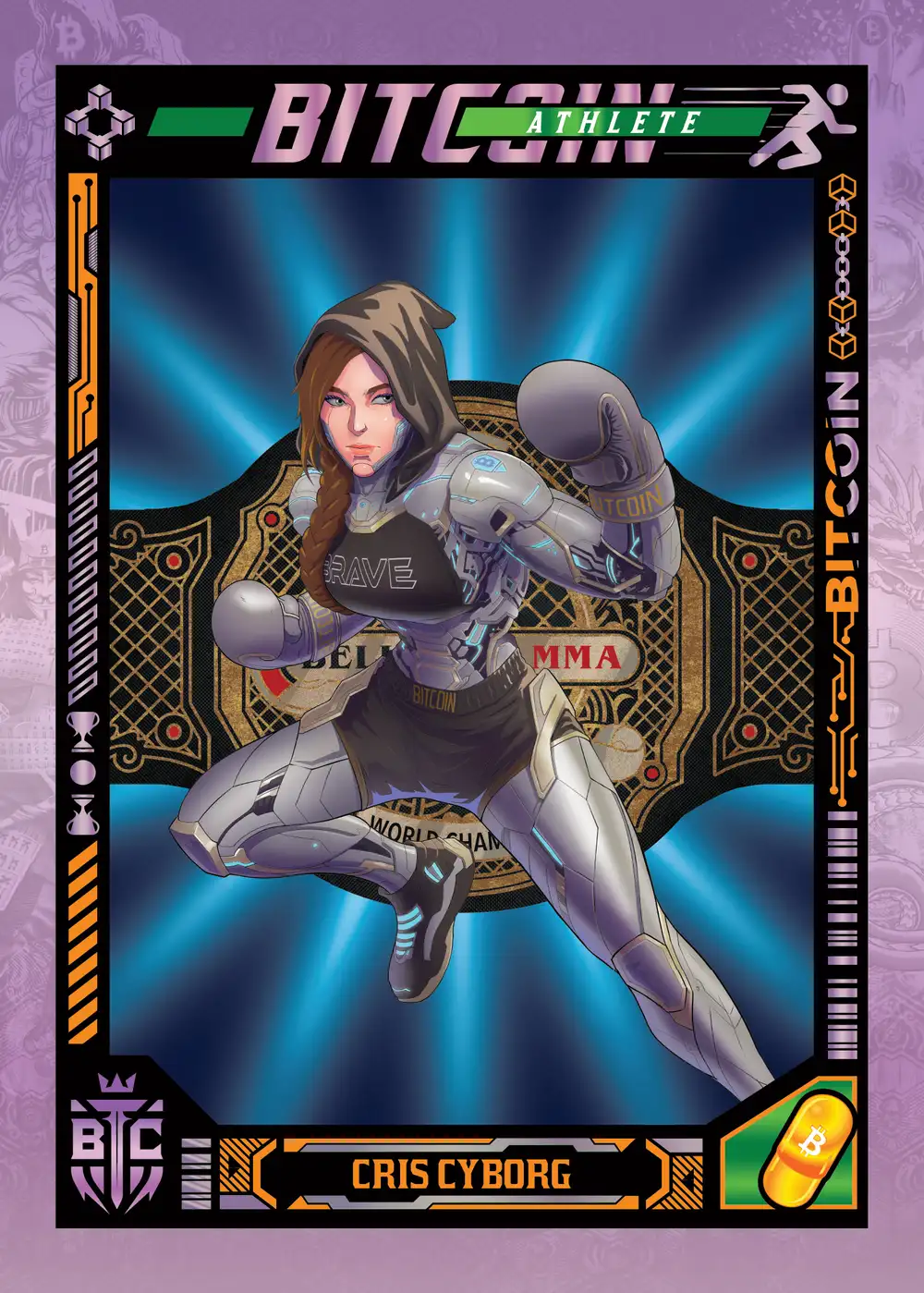 Cris Cyborg (Purple) thumbnail