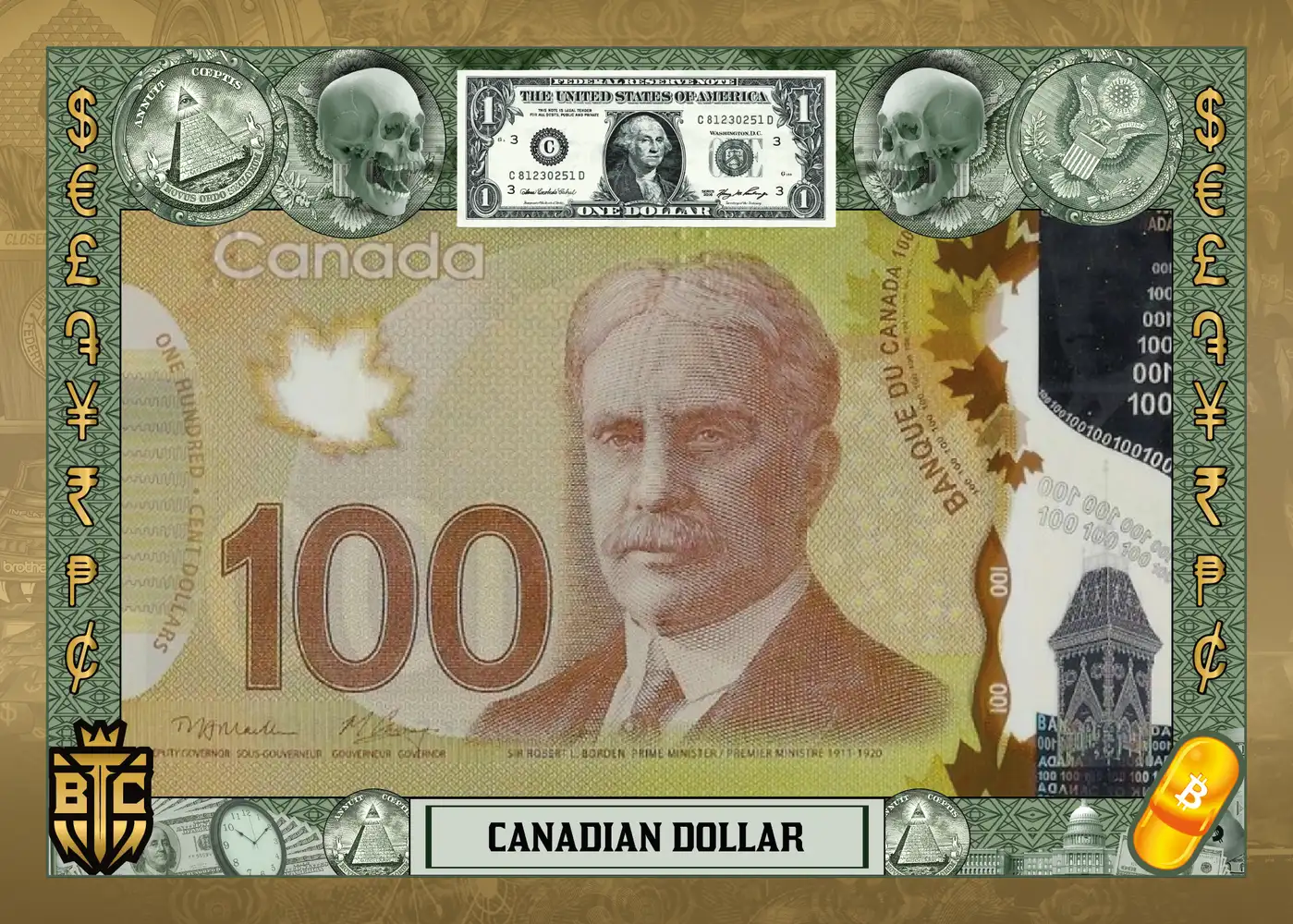 Canadian Dollar (Gold) thumbnail