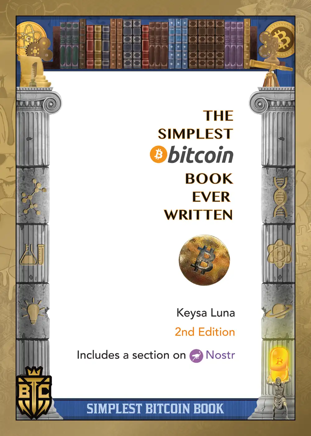 Simplest Bitcoin Book (Gold) thumbnail