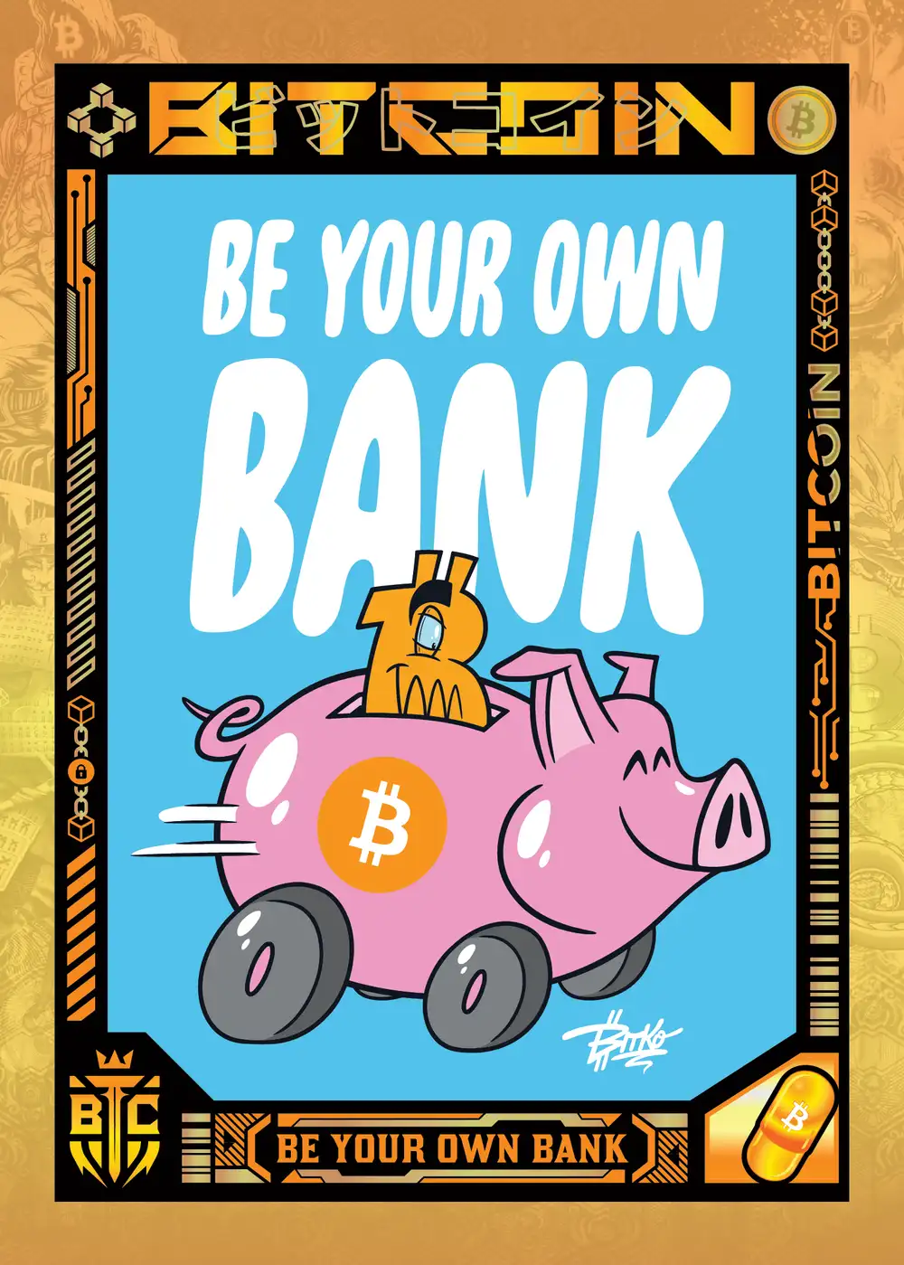 Be Your Own Bank (Orange) thumbnail