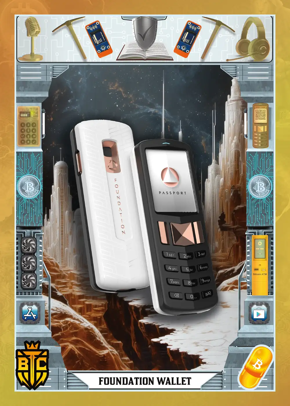 Foundation Wallet (Orange) thumbnail