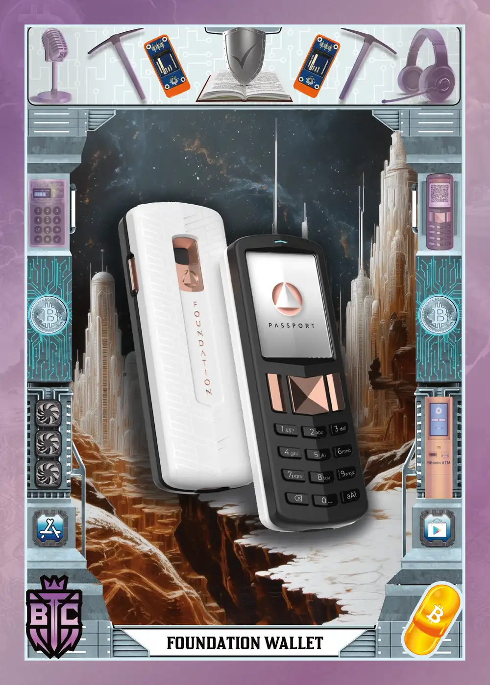 Foundation Wallet (Purple) thumbnail