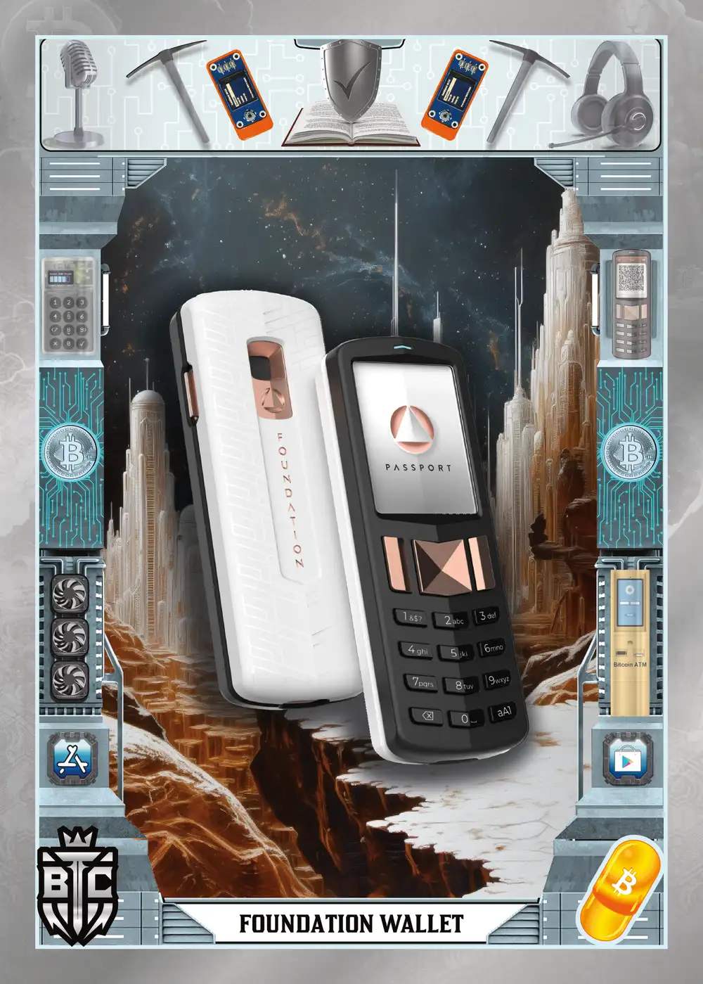 Foundation Wallet (Silver) thumbnail