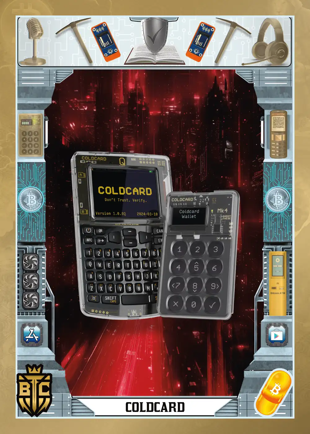 Coldcard (Gold) thumbnail